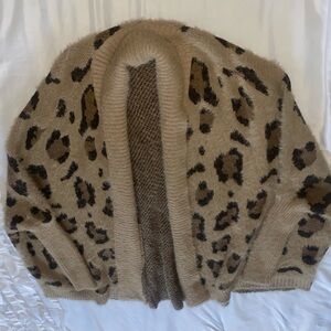 Leopard Print Cardigan
